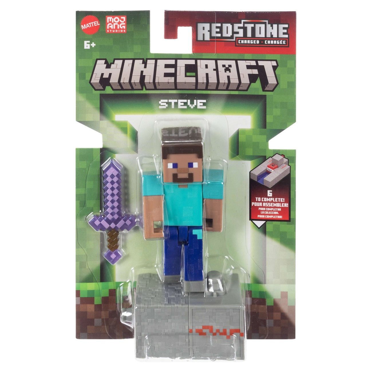 Product image Minecraft action figure Steve 8 cm