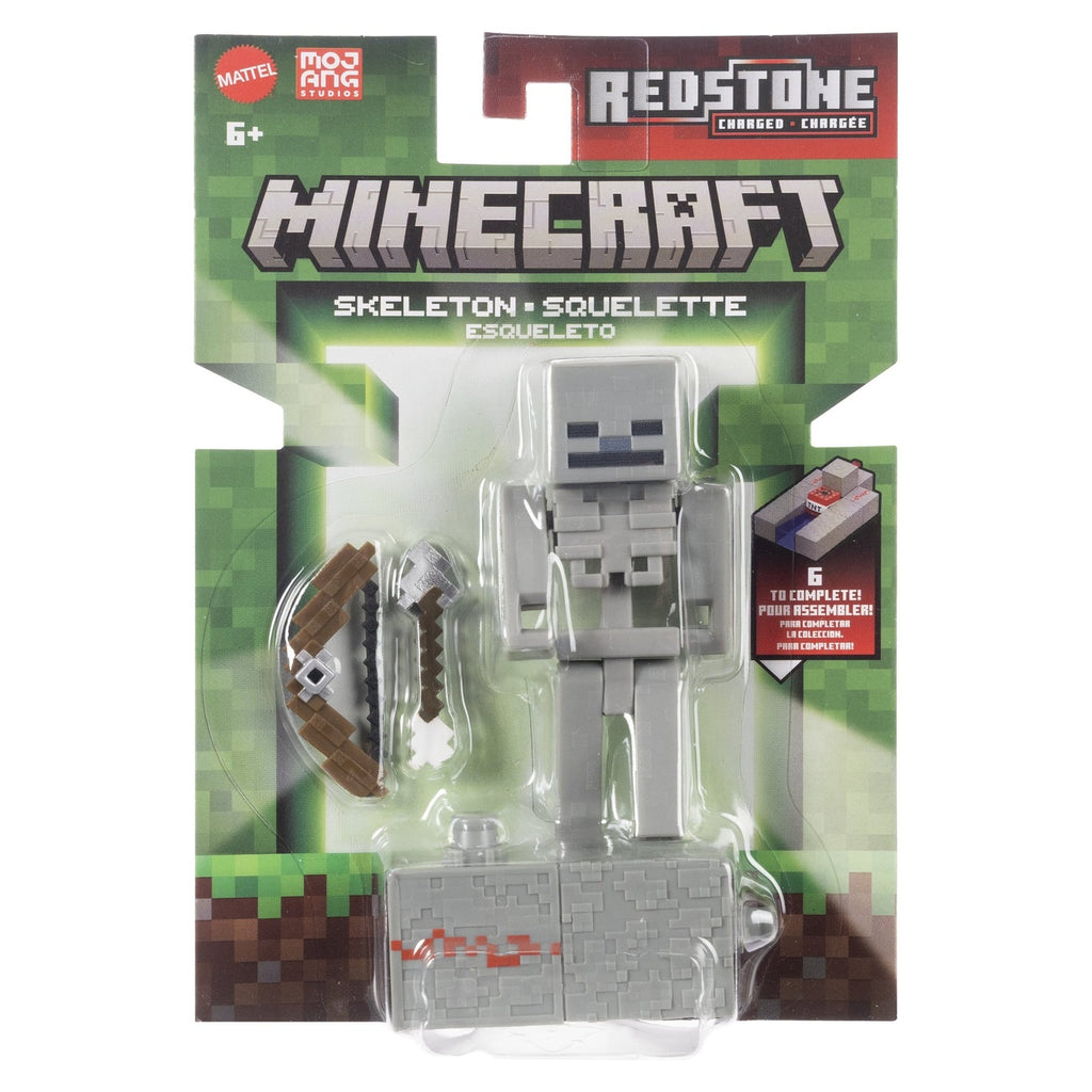 Zdjęcie produktu Figurka akcji Minecraft Szkielet 8 cm