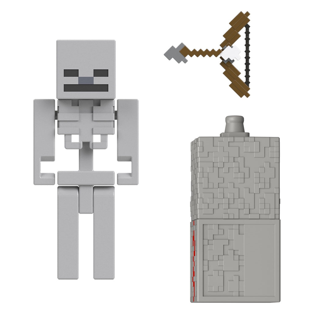 Zdjęcie produktu Figurka akcji Minecraft Szkielet 8 cm