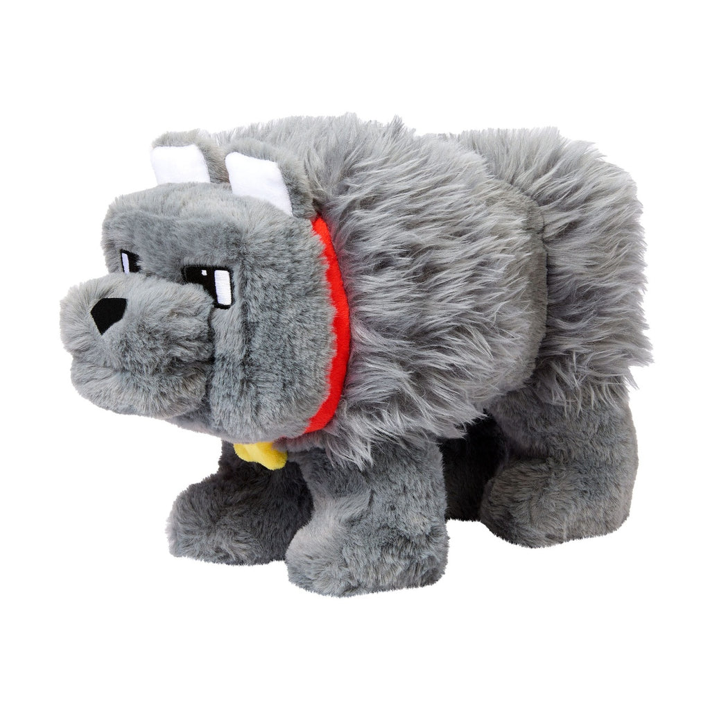 Product image A Minecraft Movie Plush Figure with Sound Dennis the Wolf 20 cm