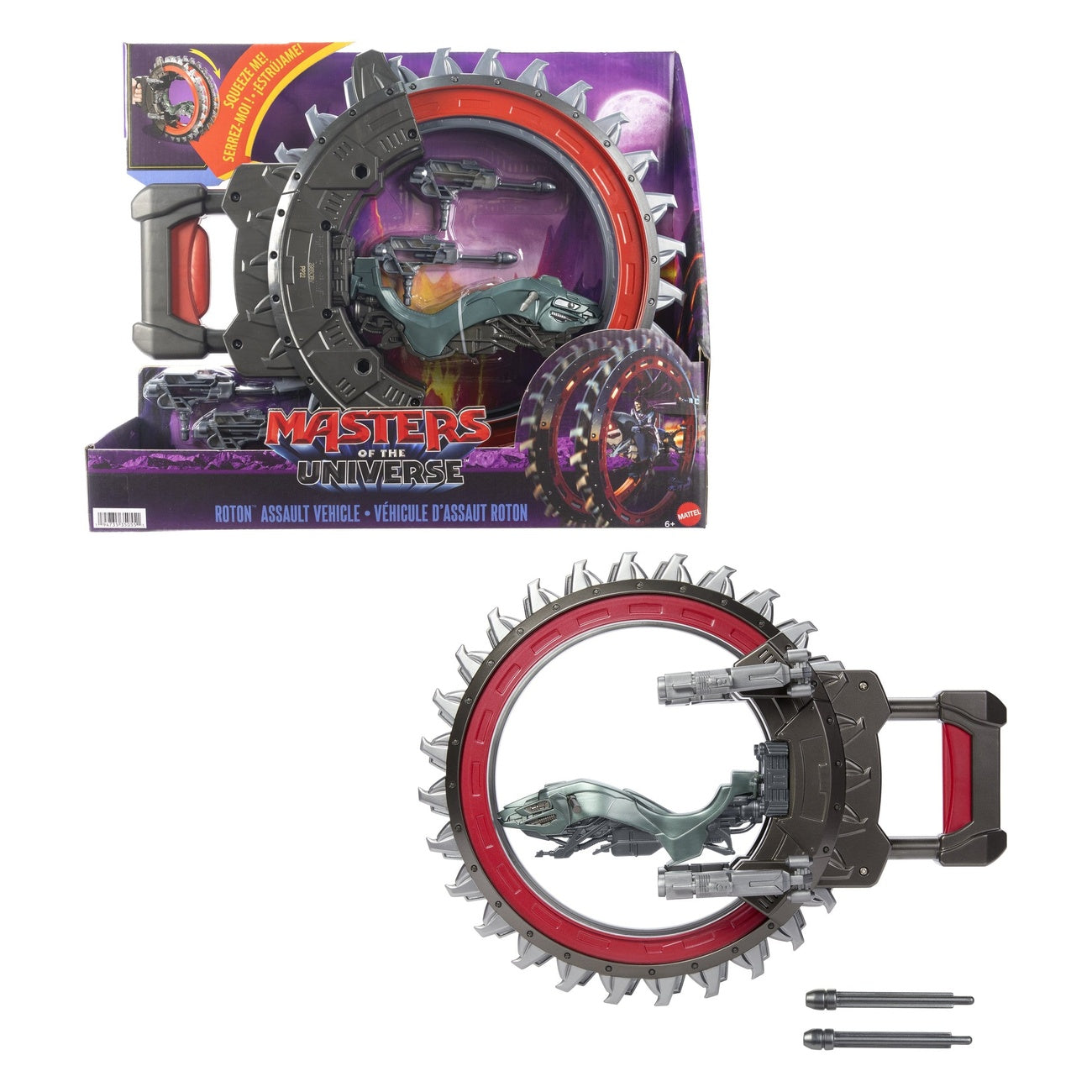 Zdjęcie produktu Masters of the Universe Film 2026 Pojazd Roton 14 cm