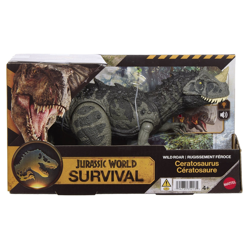 Zdjęcie produktu Jurassic World: Survival figurka akcji Wild Roar Ceratosaurus
