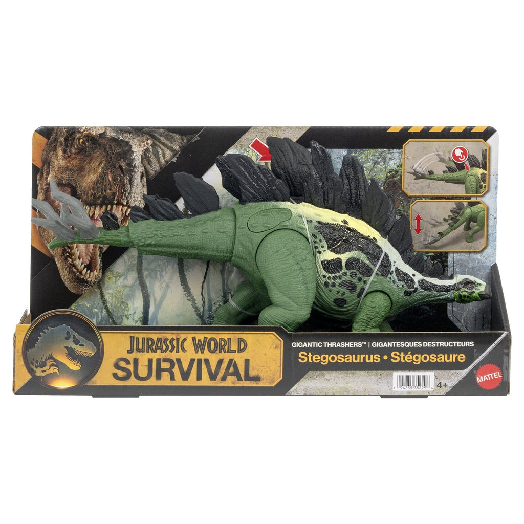 Zdjęcie produktu Jurassic World: Survival figurka akcji Gigantic Thrashers Stegosaurus