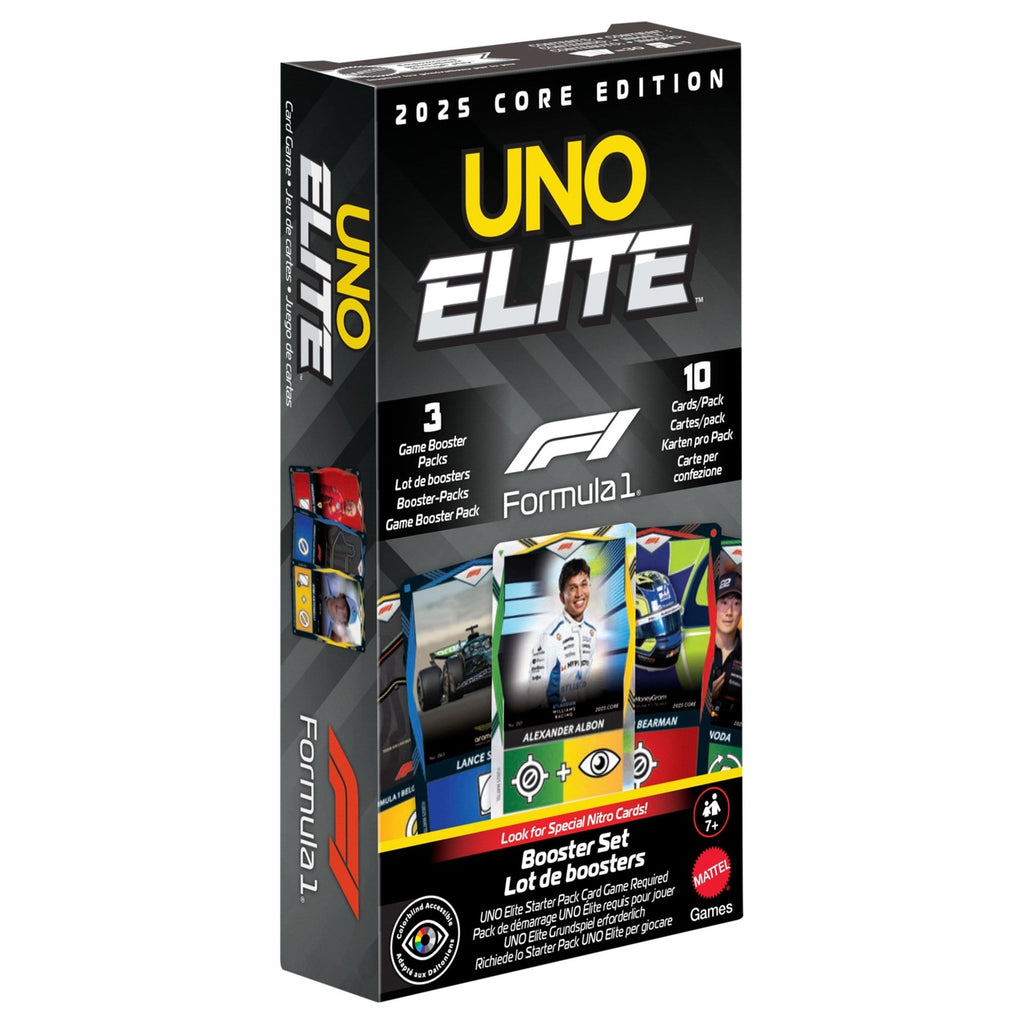 Zdjęcie produktu Formula 1 UNO Gra karciana Elite F1 Booster Set