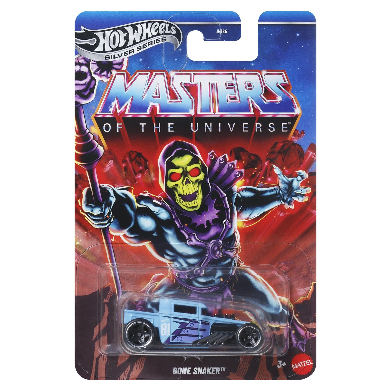 Zdjęcie produktu Masters of the Universe Silver Series Pojazd Die-Cast 1/64 Bone Shaker