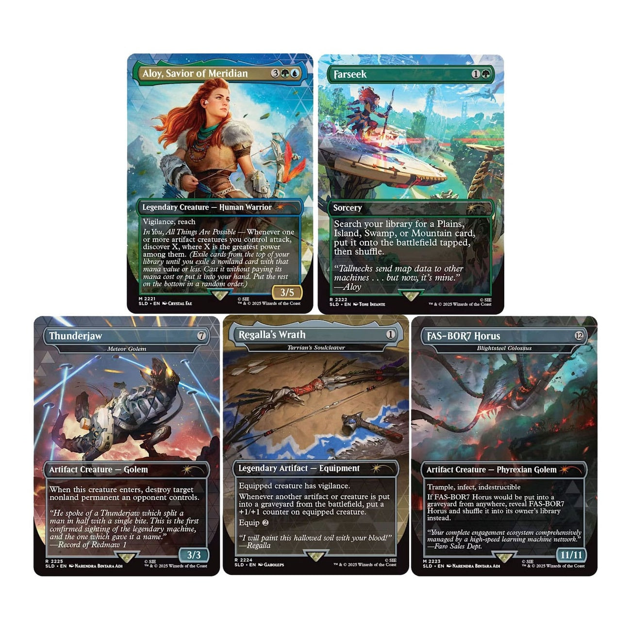 Zdjęcie produktu Magic the Gathering Secret Lair x PlayStation: Horizon: Into the Forbidden West (język angielski)