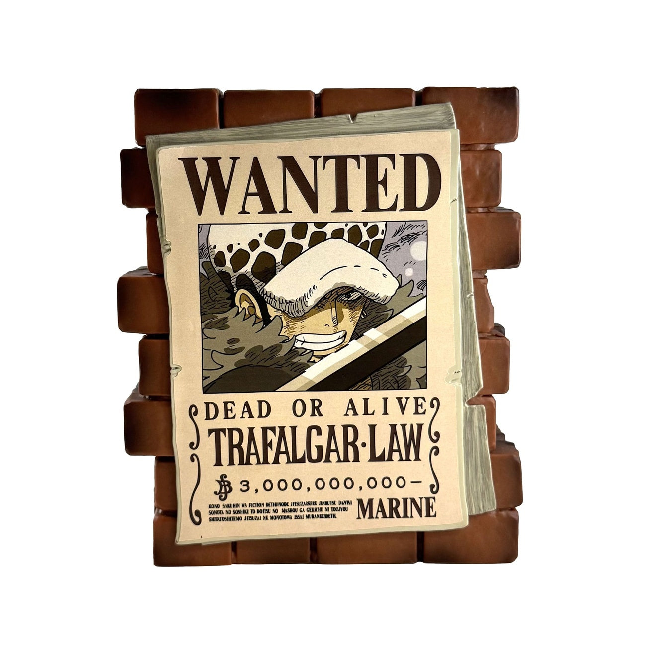 Zdjęcie produktu One Piece Skarbonka Law Wanted