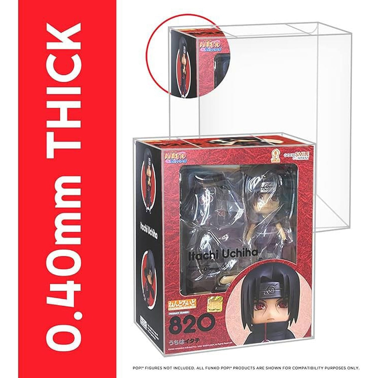 Zdjęcie produktu Obudowa PET, zestaw 10 sztuk, do figurek akcji Nendoroid