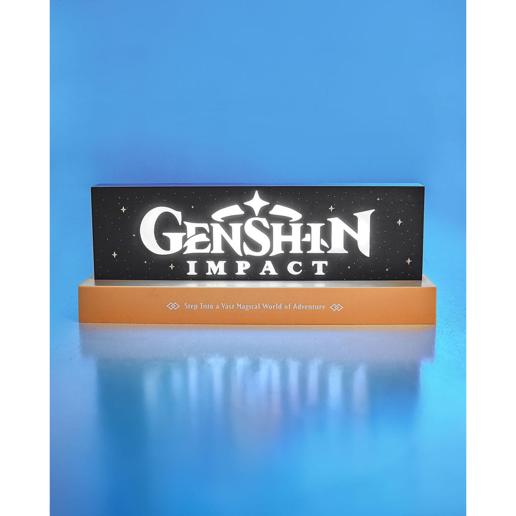 Zdjęcie produktu Genshin Impact Lampa LED Logo 22 cm