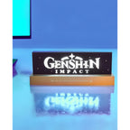 Zdjęcie produktu Genshin Impact Lampa LED Logo 22 cm