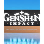 Zdjęcie produktu Genshin Impact Lampa LED Logo 22 cm