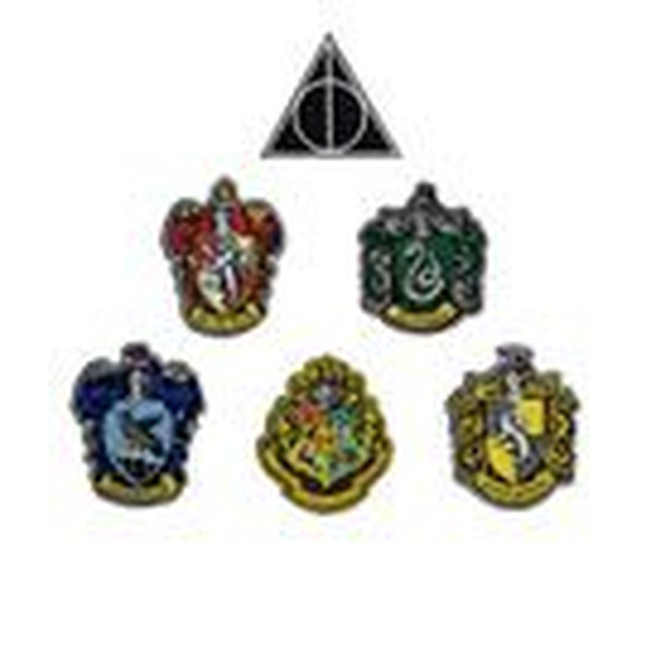 Zdjęcie produktu Harry Potter Zestaw 6 naszywek Herby Domów