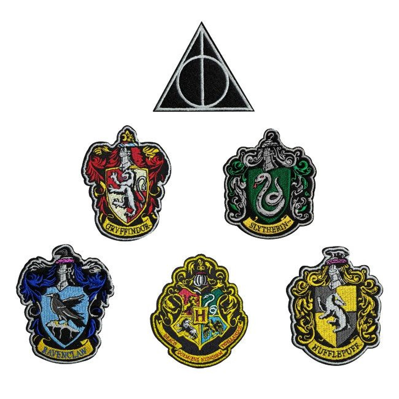 Zdjęcie produktu Harry Potter Zestaw 6 naszywek Herby Domów