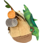 Zdjęcie produktu The Legend of Zelda: Tears of the Kingdom Pluszowa Figurka ZP04 Korok z Plecakiem Brązowa 17 cm