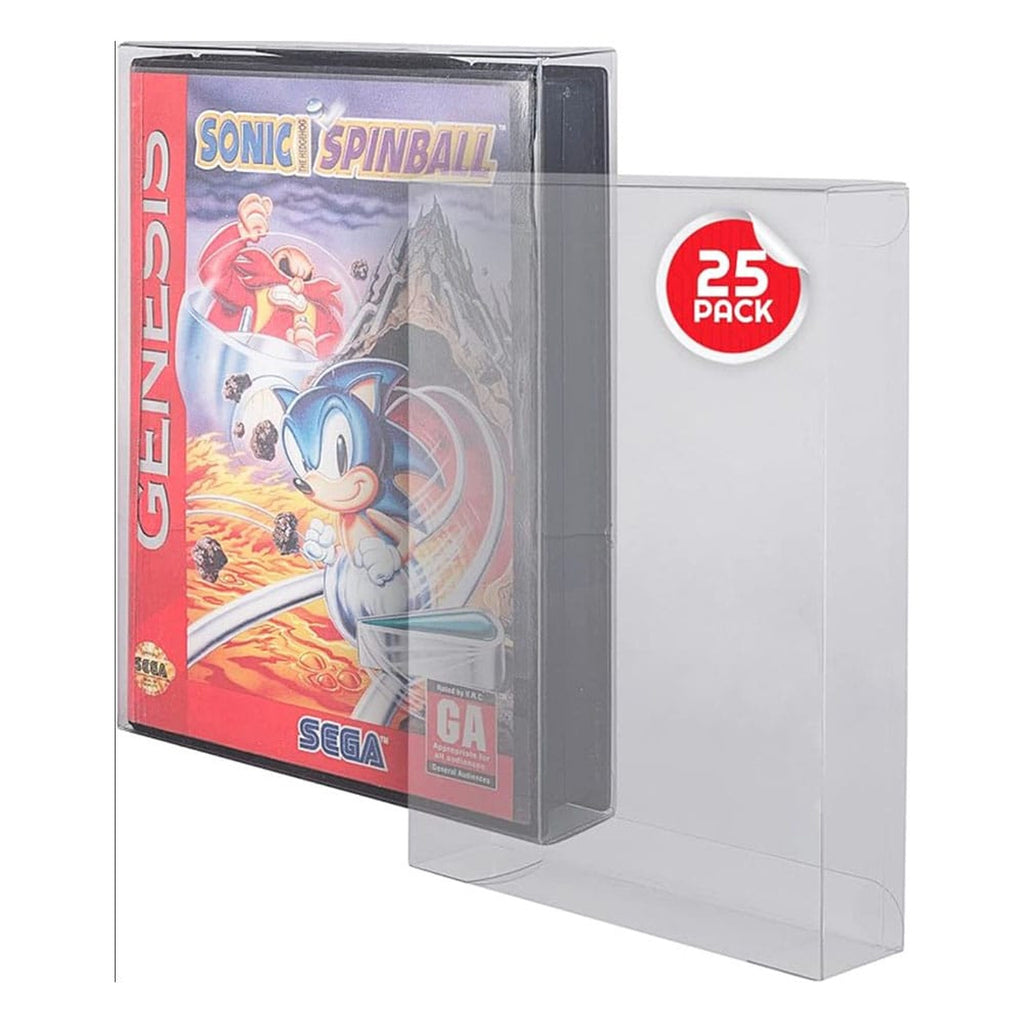 Zdjęcie produktu Osłonki PET 25‑pak do gier Sega Genesis