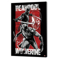 Zdjęcie produktu Marvel Drewniany nadruk Deadpool & Wolverine 03 Maximum Effort 35 x 50 cm