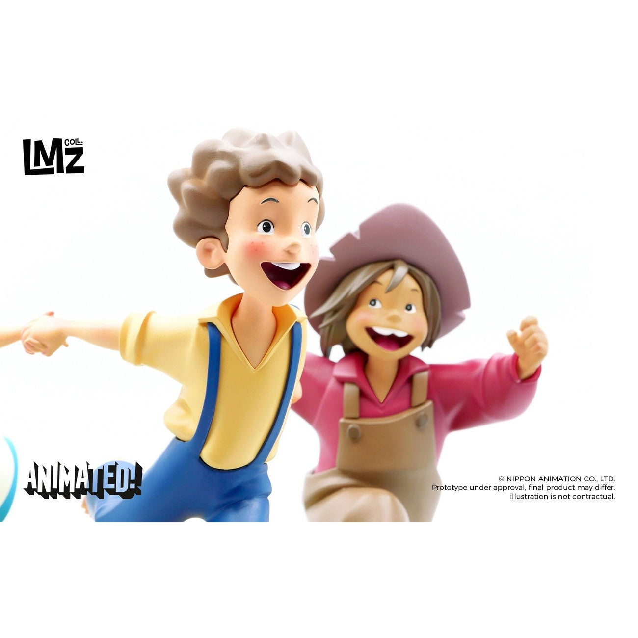Product image Tom Sawyer’s Adventures Animated! Statue Tom, Huck & Becky 23 cm