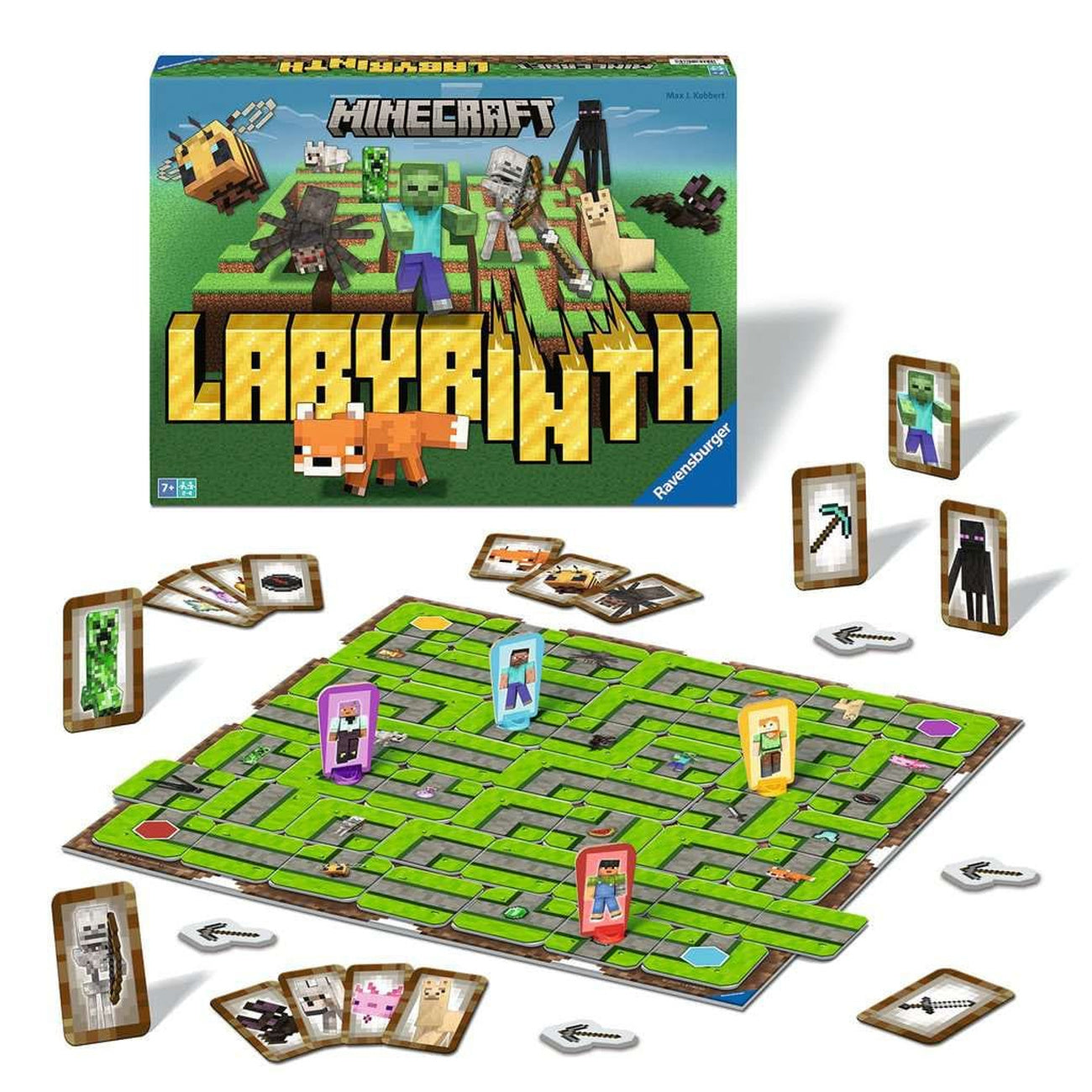 Zdjęcie produktu Minecraft Labirynt – Gra planszowa