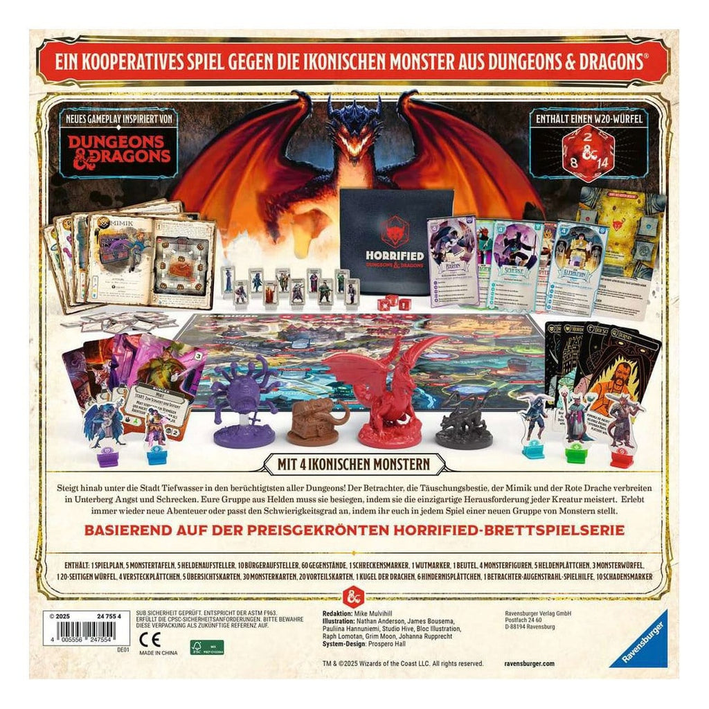 Zdjęcie produktu Horrified: Dungeons & Dragons Gra planszowa *wersja niemiecka*
