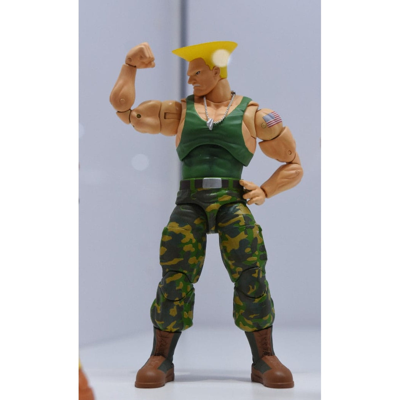 Zdjęcie produktu Ultra Street Fighter II: The Final Challengers Figurka akcji 1/12 Guile 15 cm