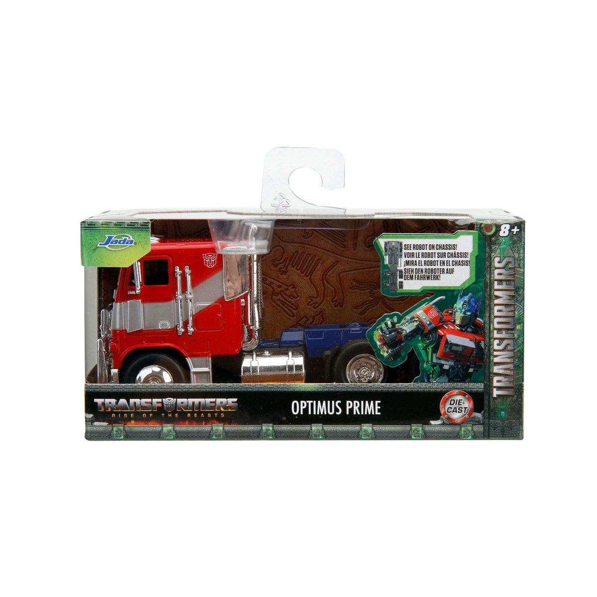Zdjęcie produktu Transformers Model odlew metalowy 1/32 T7 Optimus Prime Ciężarówka