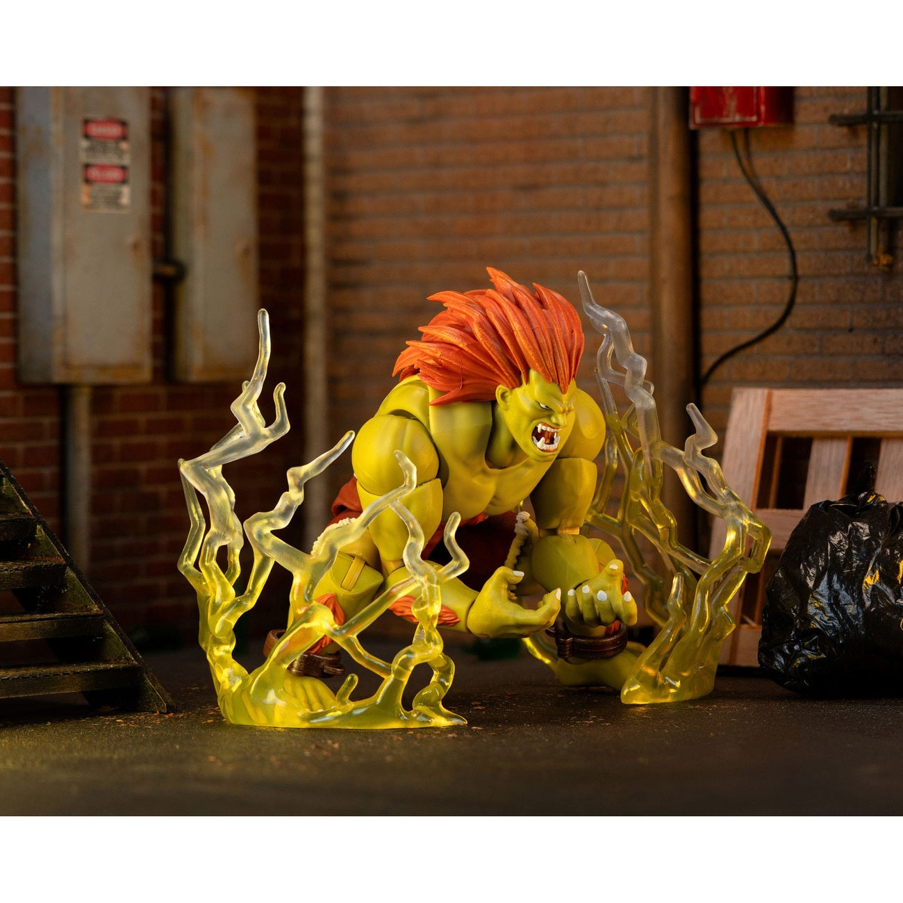 Zdjęcie produktu Ultra Street Fighter II: The Final Challengers Figurka akcji 1/12 Blanka 19 cm
