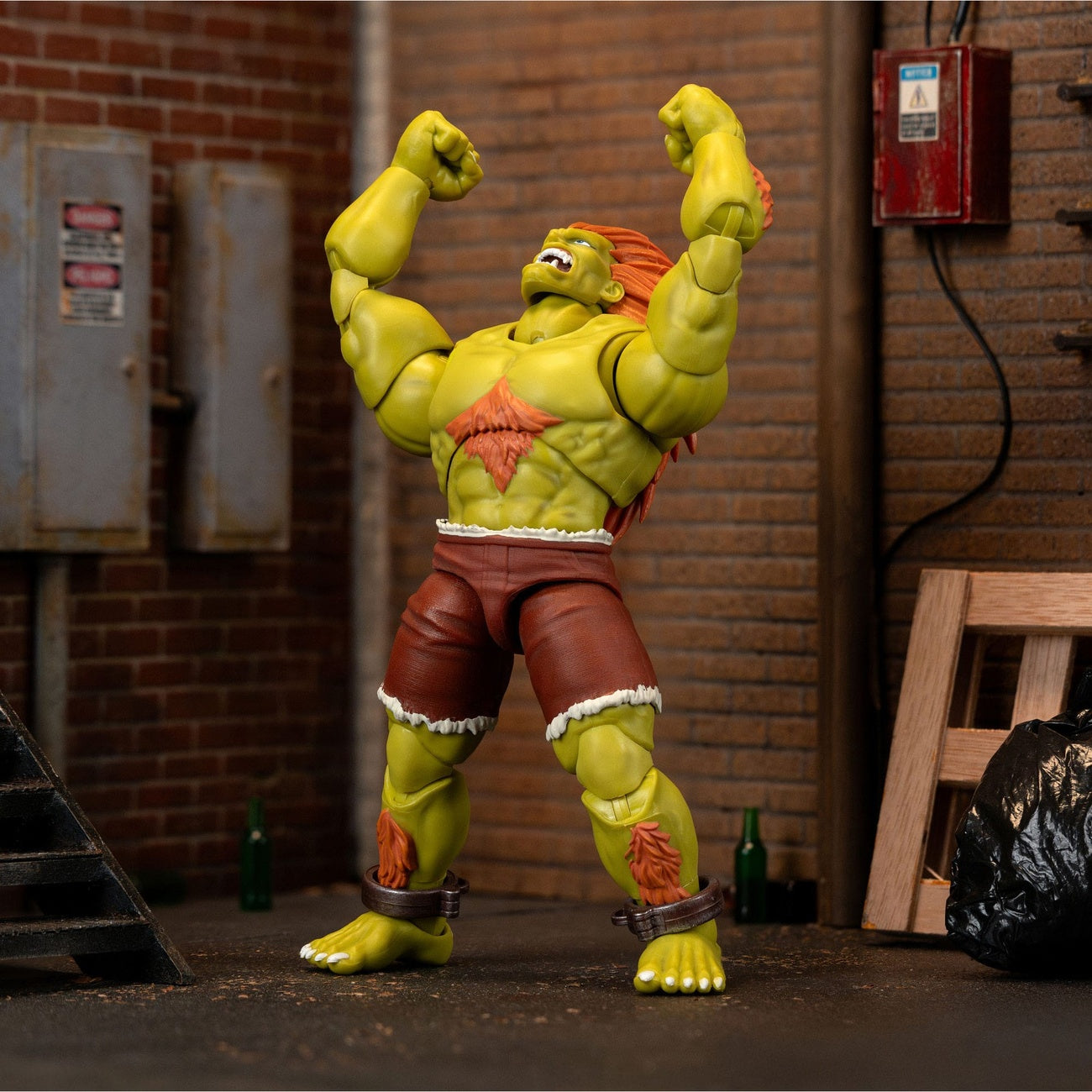Zdjęcie produktu Ultra Street Fighter II: The Final Challengers Figurka akcji 1/12 Blanka 19 cm