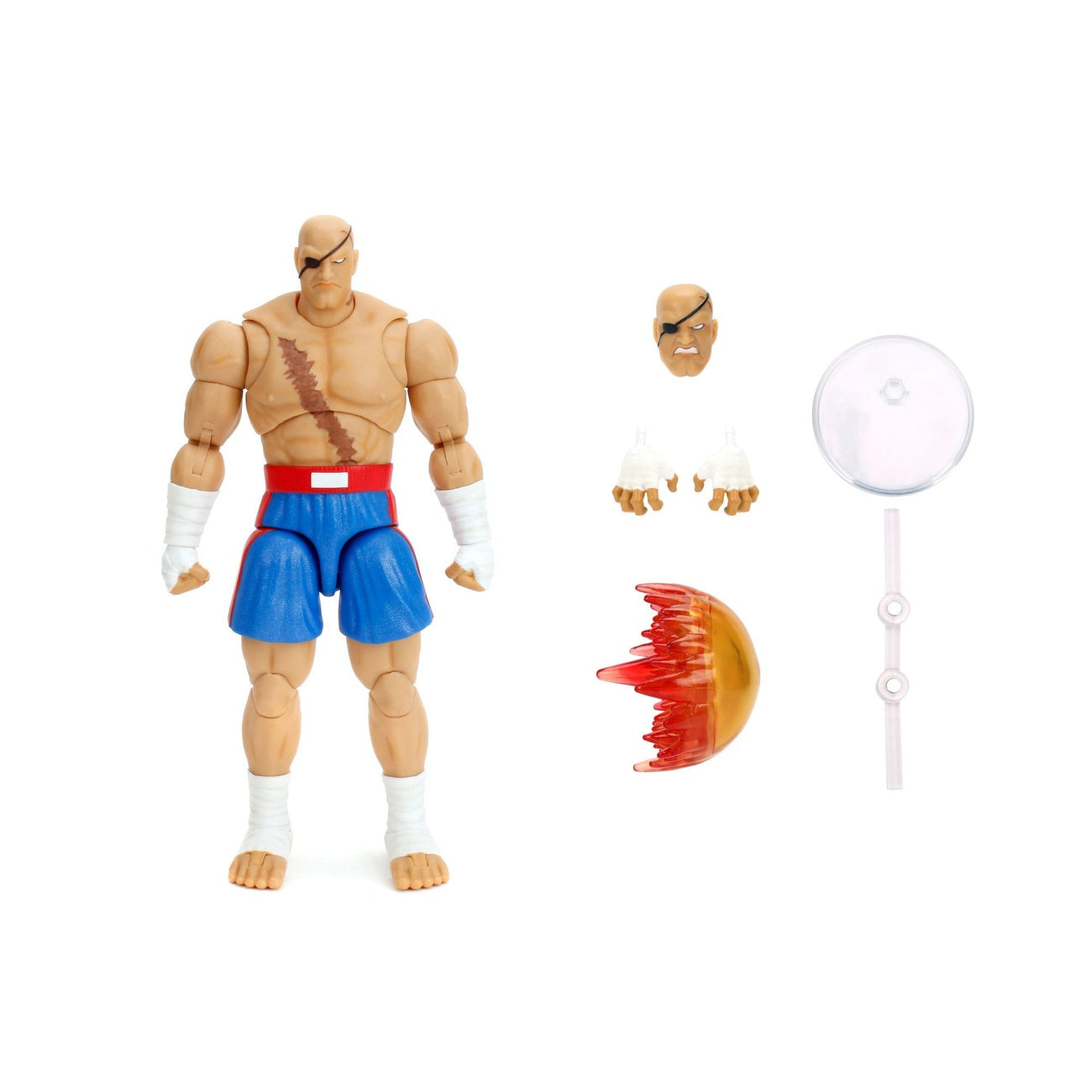 Zdjęcie produktu Ultra Street Fighter II: The Final Challengers Figurka akcji 1/12 Sagat 19 cm
