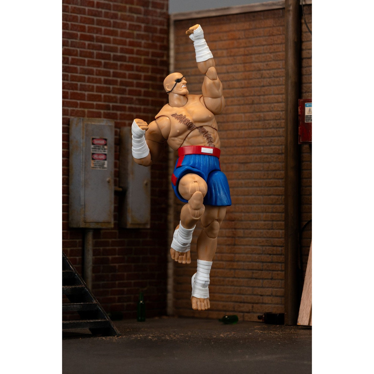 Zdjęcie produktu Ultra Street Fighter II: The Final Challengers Figurka akcji 1/12 Sagat 19 cm