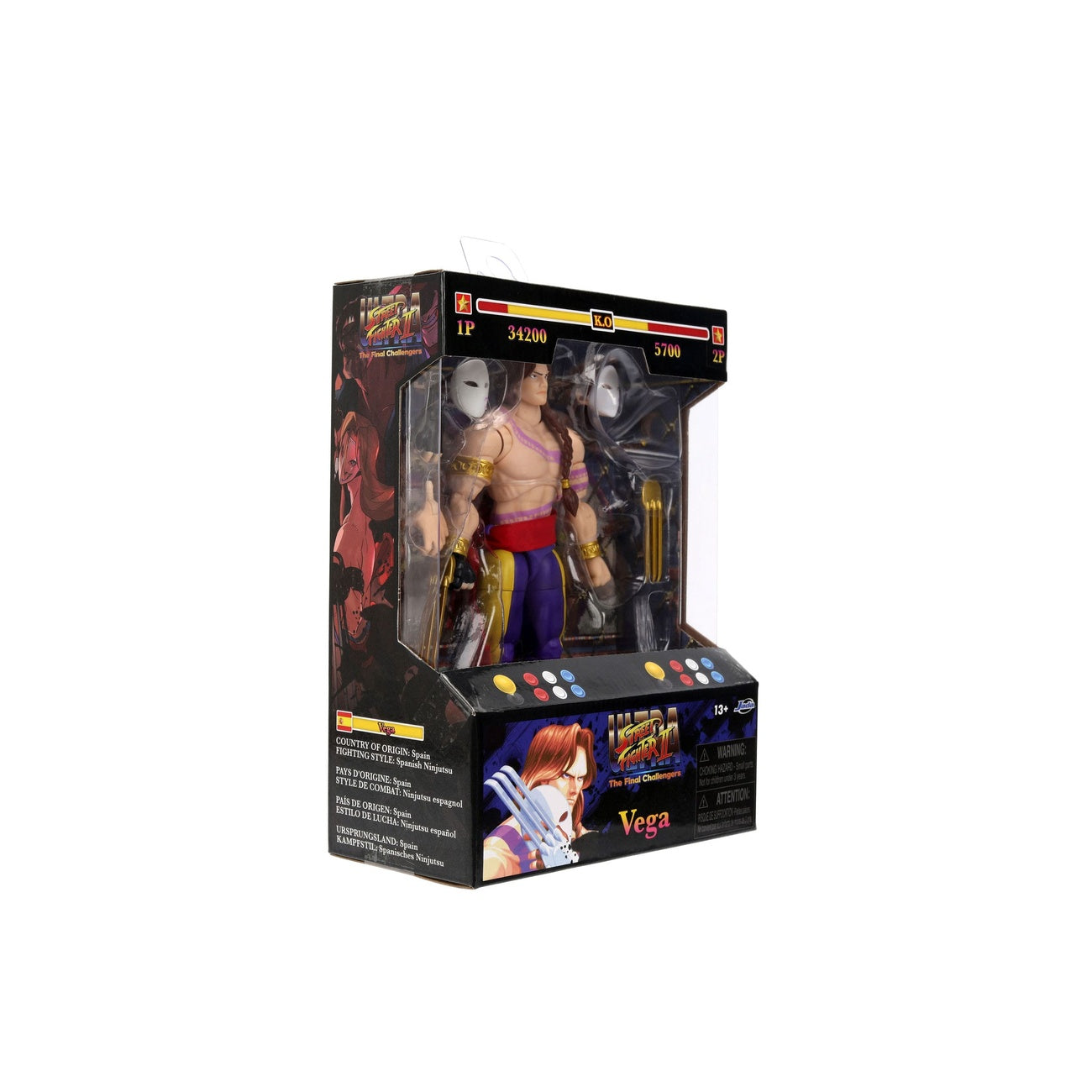 Zdjęcie produktu Ultra Street Fighter II: The Final Challengers Figurka akcji 1/12 Vega 15 cm