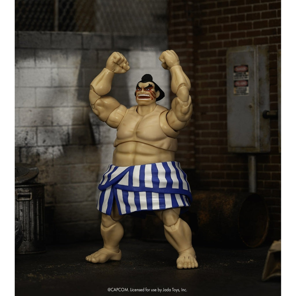 Zdjęcie produktu Ultra Street Fighter II: The Final Challengers Figurka akcji 1/12 E. Honda 16 cm