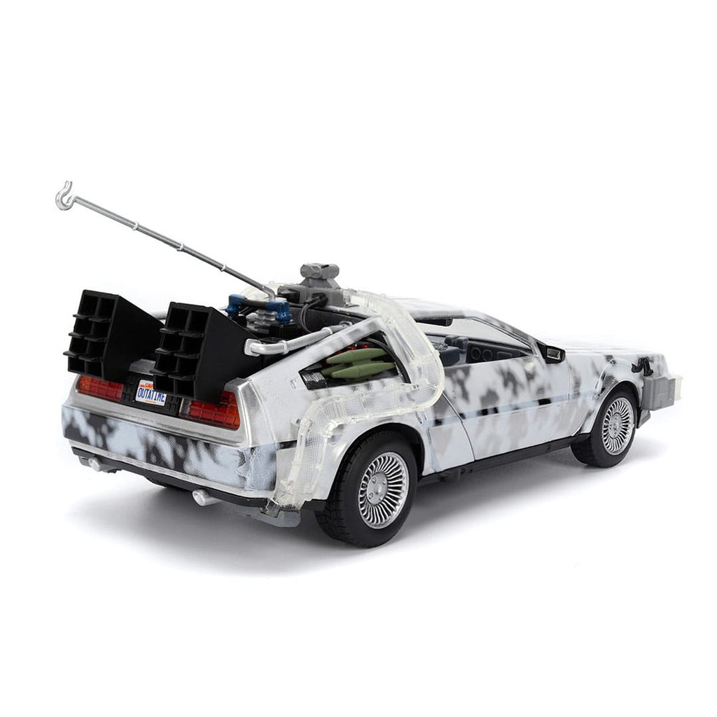 Zdjęcie produktu Powrót do przyszłości model odlewany 1/24 Time Machine Frost