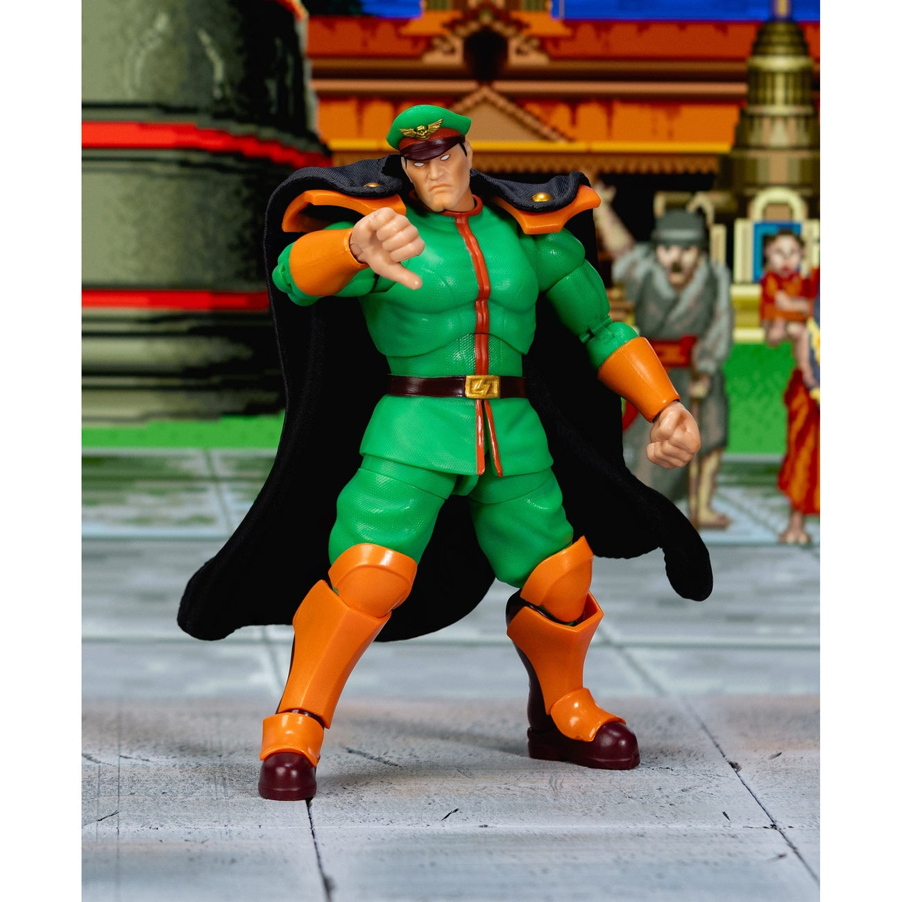 Zdjęcie produktu Ultra Street Fighter II: The Final Challengers Figurka akcji 1/12 M. Bison Deluxe 15 cm