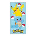 Product image Pokémon Velour Towel Pikachu & Squirtle 75 x 150 cm