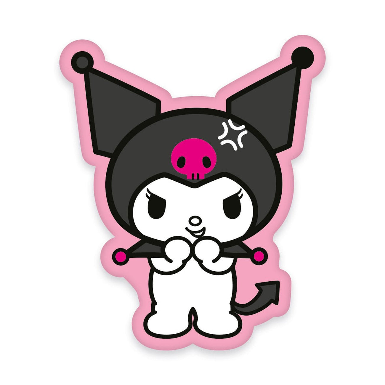 Zdjęcie produktu Sanrio Poduszka dekoracyjna Kuromi Smiling 36 cm