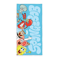 Zdjęcie produktu SpongeBob Kanciastoporty Ręcznik welurowy 75 x 150 cm