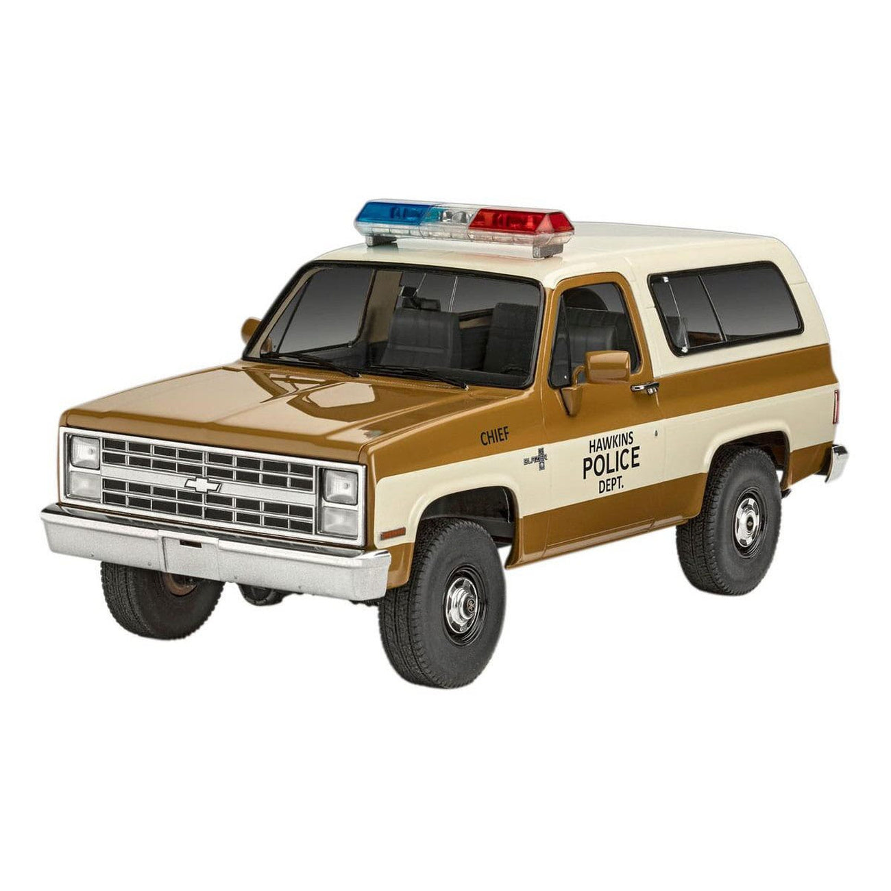 Zdjęcie produktu Stranger Things Zestaw modelarski 1/25 Chevrolet K5 Blazer 1985 19 cm