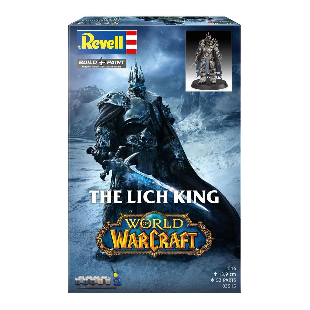 Zdjęcie produktu World of Warcraft Zestaw modelarski Zestaw prezentowy 1/16 The Lich King 13 cm