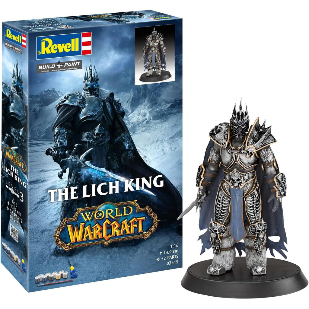 Zdjęcie produktu World of Warcraft Zestaw modelarski Zestaw prezentowy 1/16 The Lich King 13 cm