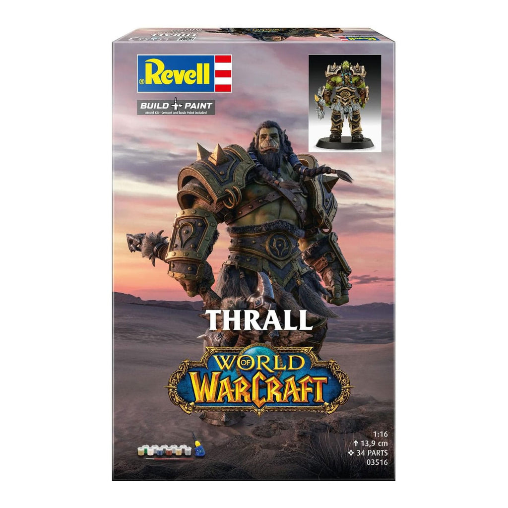 Zdjęcie produktu World of Warcraft Zestaw prezentowy model do składania 1:16 Ork Thrall 13 cm