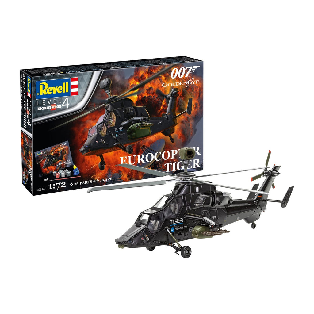 Product image James Bond Model Kit Gift Set 1/72 Eurocopter Tiger (GoldenEye)