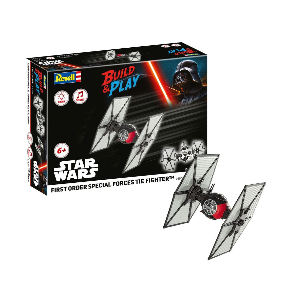 Zdjęcie produktu Star Wars Zestaw modelarski 1/51 Myśliwiec TIE Sił Specjalnych Najwyższego Porządku 14 cm