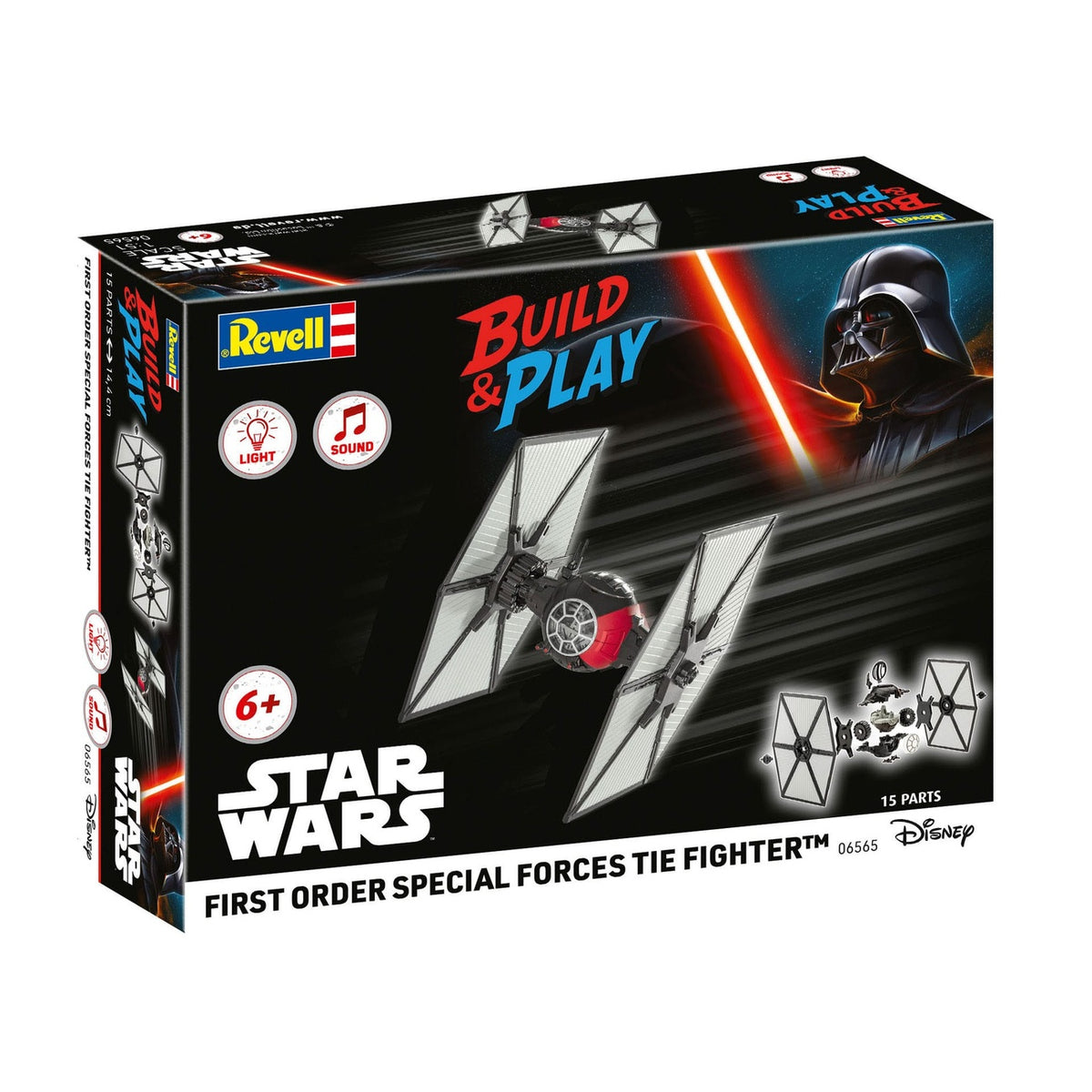 Zdjęcie produktu Star Wars Zestaw modelarski 1/51 Myśliwiec TIE Sił Specjalnych Najwyższego Porządku 14 cm
