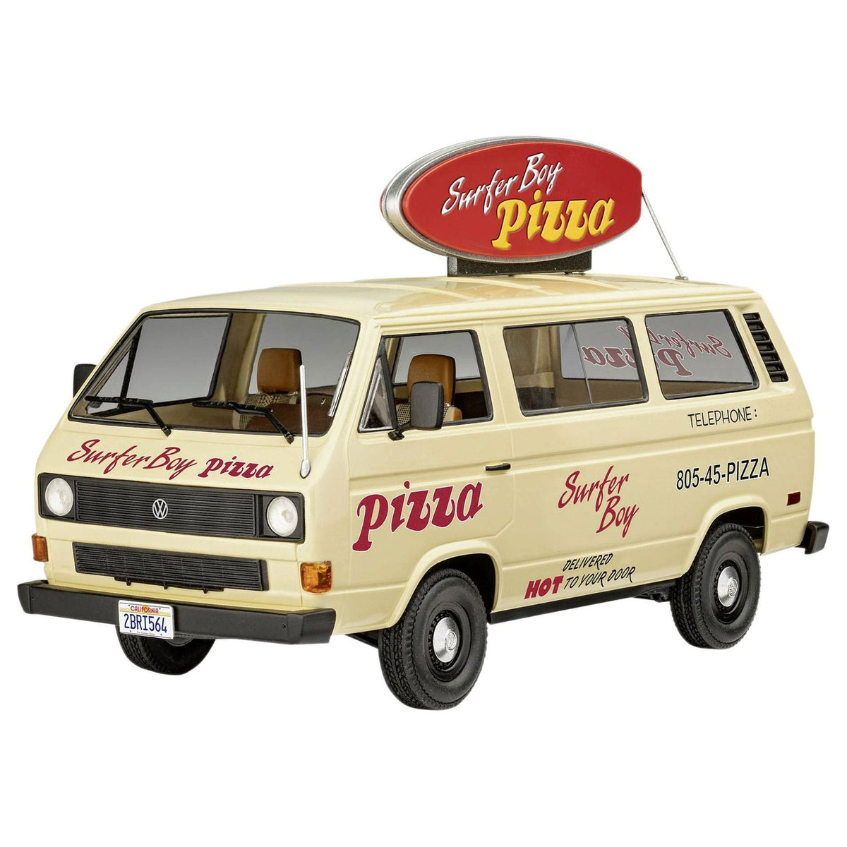 Zdjęcie produktu Stranger Things Zestaw modelarski 1:25 VW T3 Bus Surfer Boy 19 cm