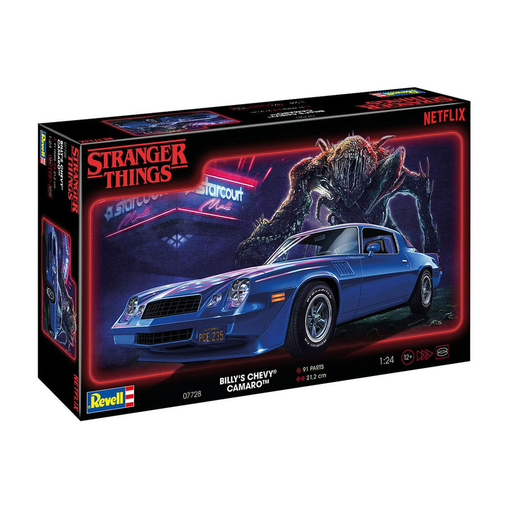 Zdjęcie produktu Stranger Things Zestaw modelarski 1/25 Chevy Camaro Z/28 19 cm