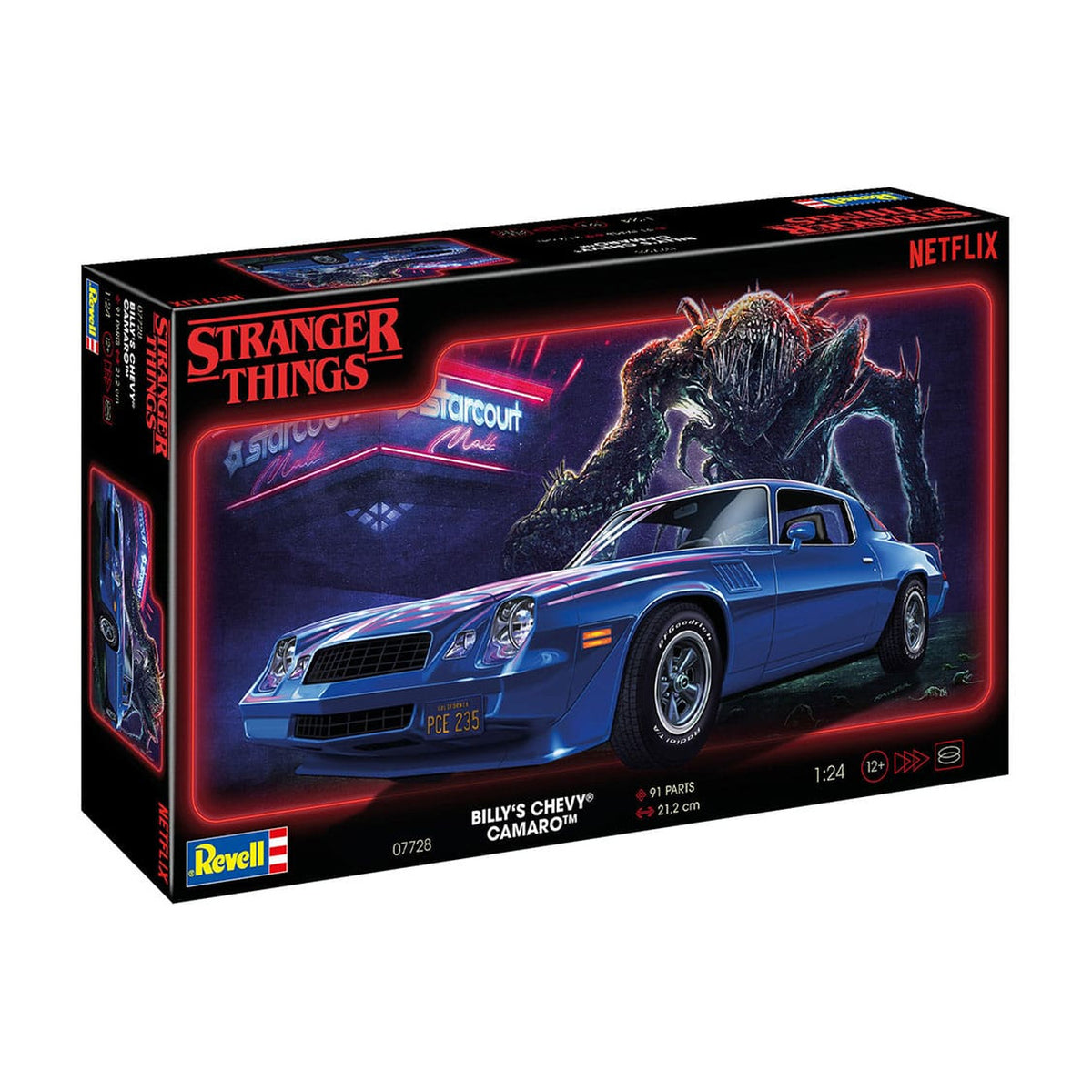 Zdjęcie produktu Stranger Things Zestaw modelarski 1/25 Chevy Camaro Z/28 19 cm