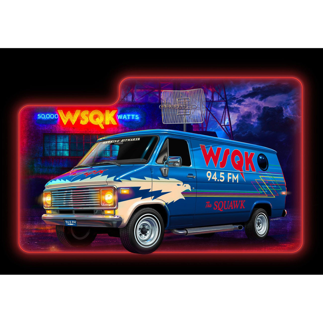 Product image Stranger Things Model Kit 1/25 Squawk Van 21 cm