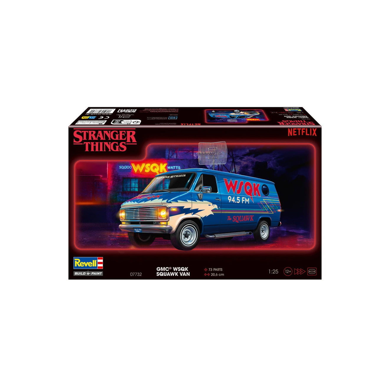 Product image Stranger Things Model Kit 1/25 Squawk Van 21 cm