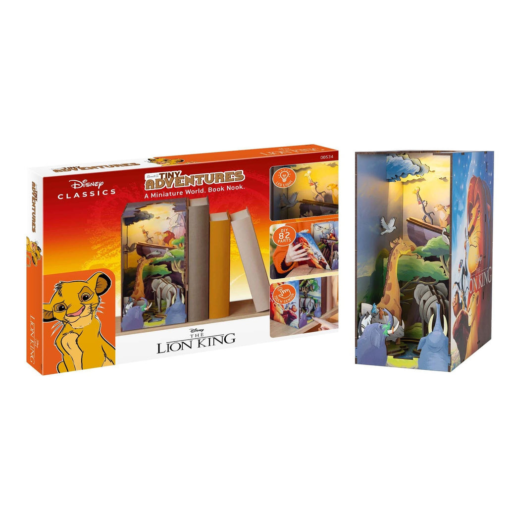 Zdjęcie produktu Disney Tiny Adventures Book Nook mini-diorama Król Lew 23 cm