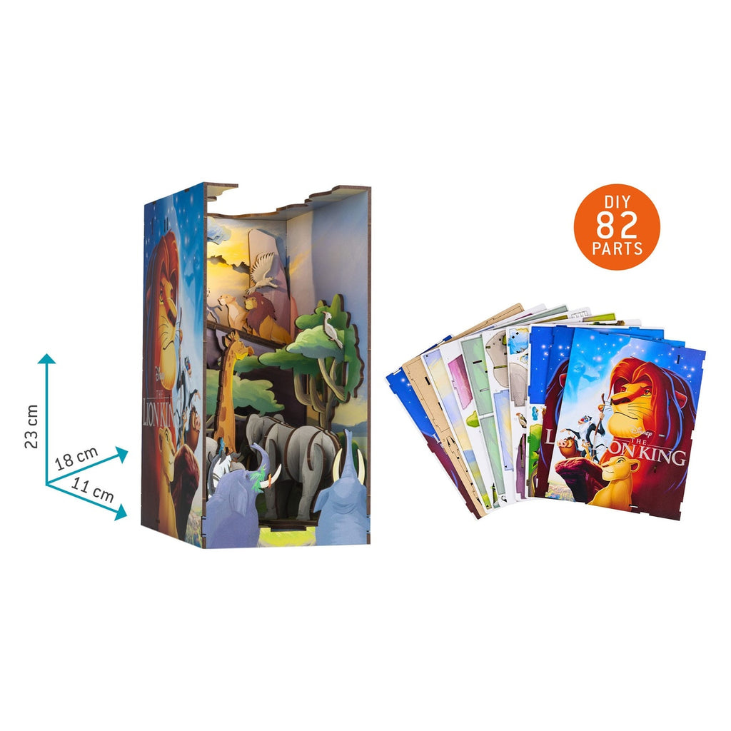 Zdjęcie produktu Disney Tiny Adventures Book Nook mini-diorama Król Lew 23 cm
